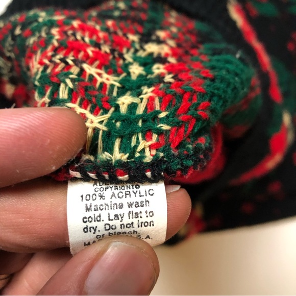 Vintage Adele Knitwear Womens Acrylic Floral Sweater XL - Picture 3 of 6